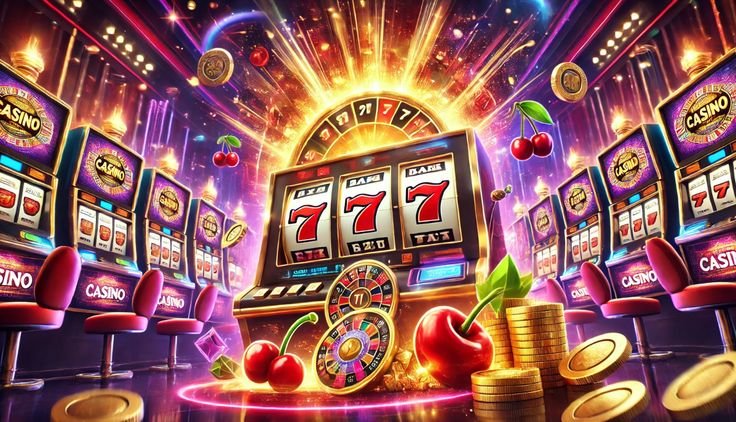 Pengguna memegang smartphone yang menampilkan aplikasi hiburan sports dan casino resmi